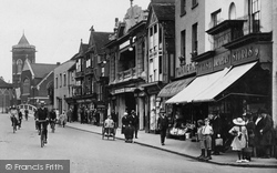 Shops In Moulsham Street 1919, Chelmsford