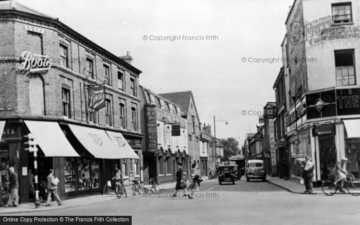 Photo of Chelmsford, Springfield Road c.1950