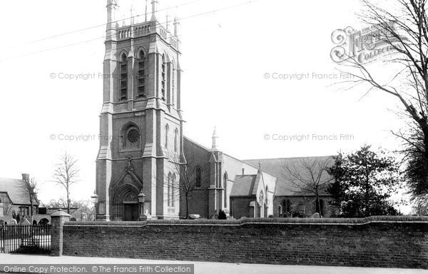 Photo of Chelmsford, St John's Church 1892