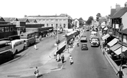 The Bus Station c.1955, Chelmsford