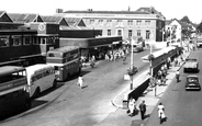 The Bus Station c.1955, Chelmsford