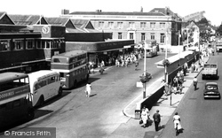 The Bus Station c.1955, Chelmsford