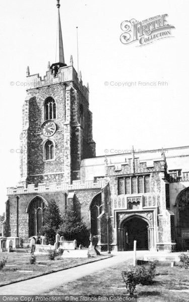 Photo of Chelmsford, The Cathedral c.1955