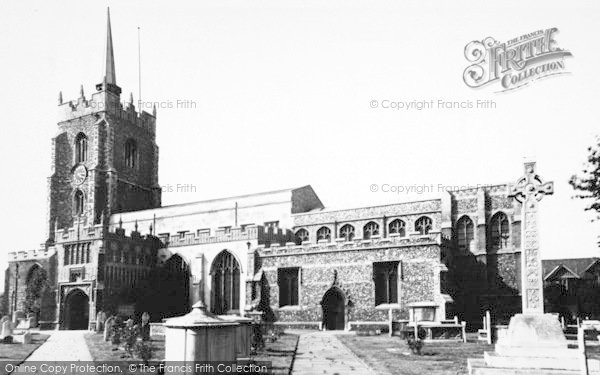 Photo of Chelmsford, The Cathedral c.1955