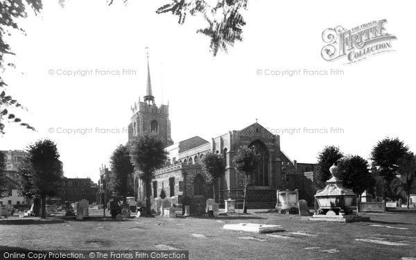 Photo of Chelmsford, The Cathedral c.1955