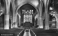 The Cathedral, The Interior 1919, Chelmsford