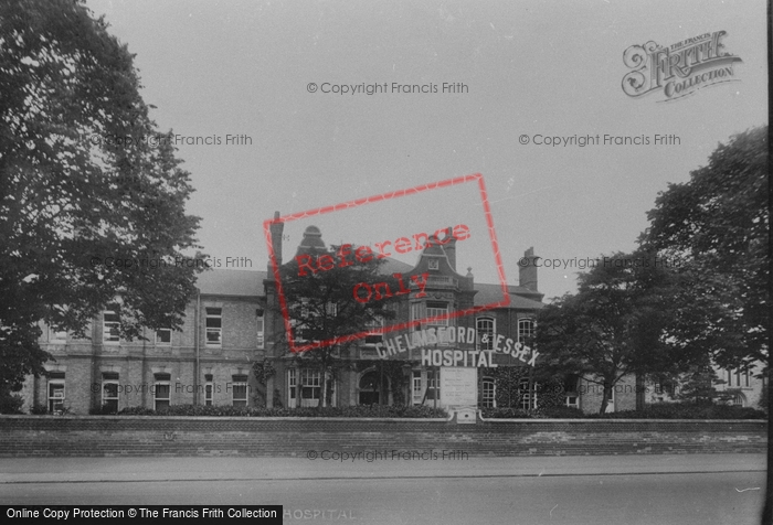 Photo of Chelmsford, The Chelmsford And Essex Hospital 1925