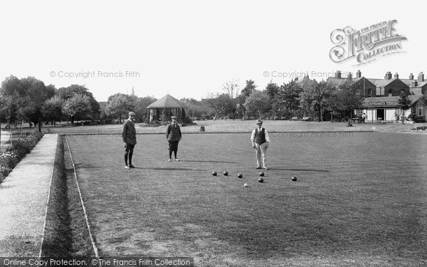 Photo of Chelmsford, The Recreation Ground, Bowling Green 1906