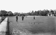 The Recreation Ground, Bowling Green 1906, Chelmsford