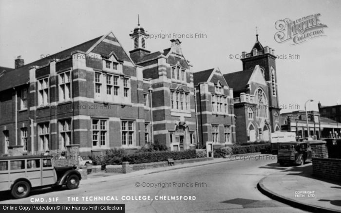 Photo of Chelmsford, The Technical College c.1955