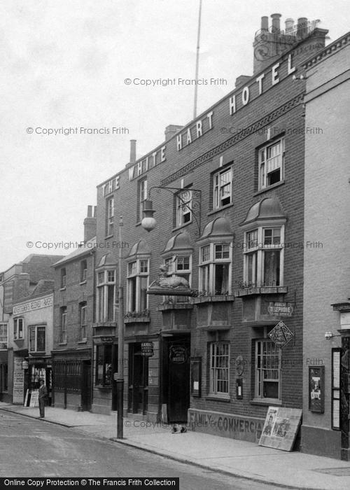 Photo of Chelmsford, Tindal Street, The White Hart Hotel 1906