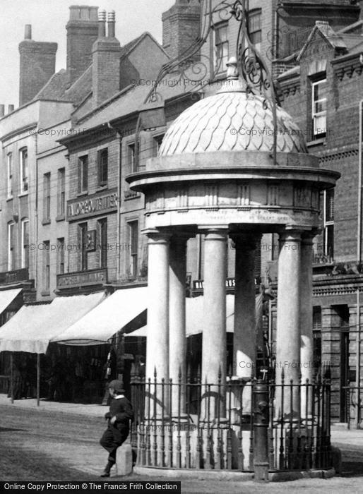 Photo of Chelmsford, Waiting For Friends, High Street 1892