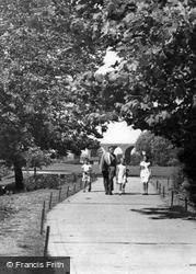 Walking In Central Park c.1955, Chelmsford