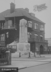 War Memorial, Duke Street 1925, Chelmsford