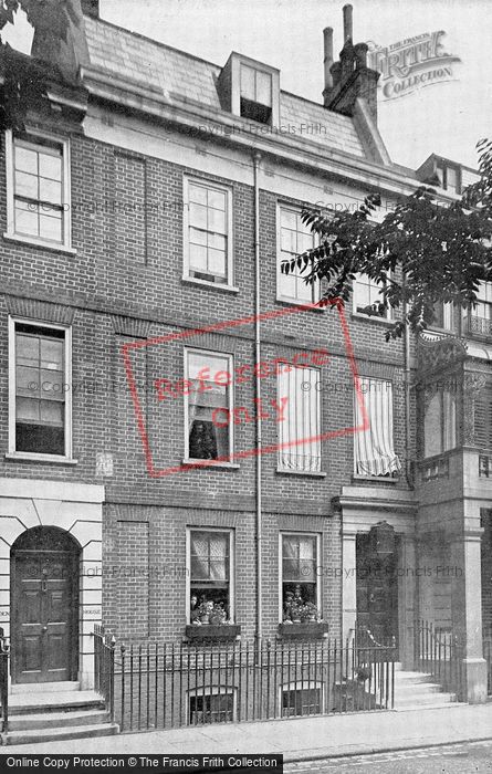 Photo of Chelsea, Carlyle's House, Cheyne Row c.1895