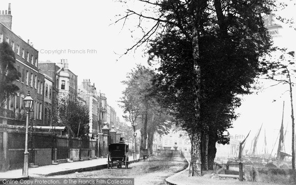 Photo of Chelsea, Cheyne Walk 1890