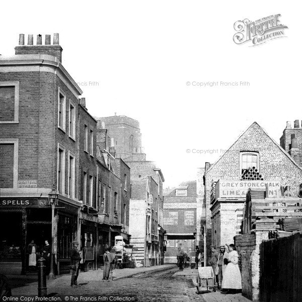 Photo of Chelsea, Lombard Street Looking East c.1880