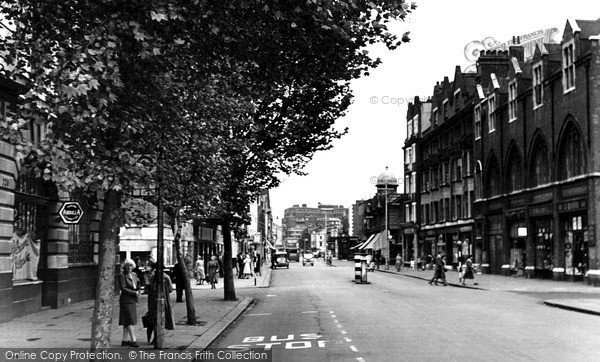 Photo of Chelsea, The King's Road c.1950