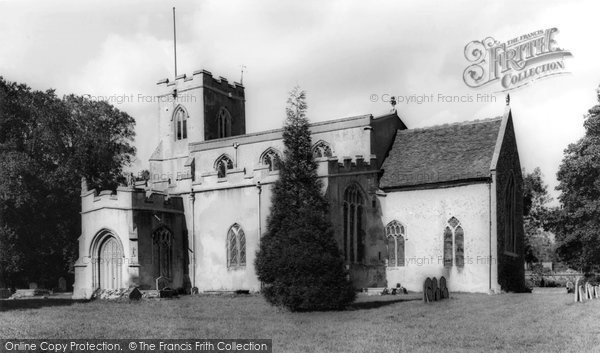 Photo of Chelsworth, All Saints' Church c.1960