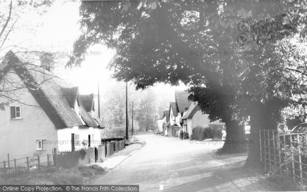 Photo of Chelsworth, The Village c.1960