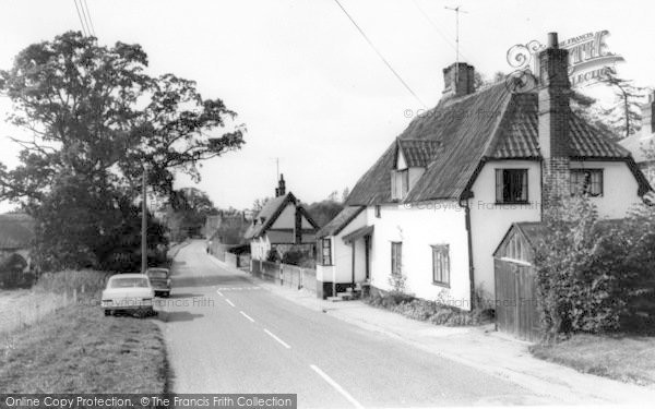 Photo of Chelsworth, The Village c.1965