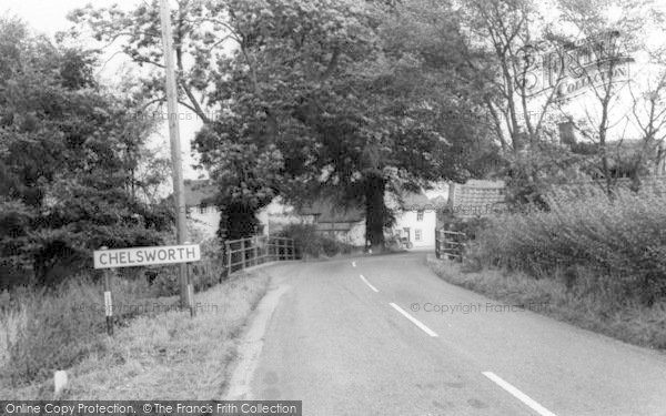 Photo of Chelsworth, The Village c.1965