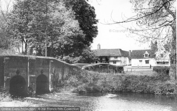 Photo of Chelsworth, The Village c.1965