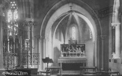 All Saints' Church, Interior 1901, Cheltenham