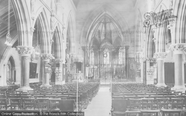 Photo of Cheltenham, All Saints Church Interior 1912
