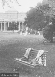 Bench In Pittville Gardens 1923, Cheltenham