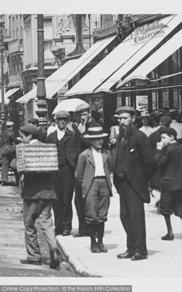 Photo of Cheltenham, Bystanders In The High Street 1901