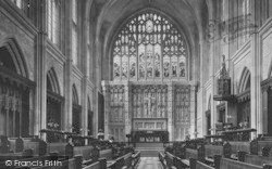 Chapel Interior 1907, Cheltenham
