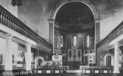 Christ Church Interior 1901, Cheltenham