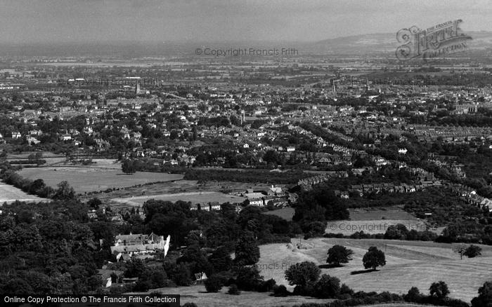 Photo of Cheltenham, From Leckhampton Hill c.1962