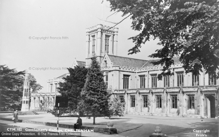 Photo of Cheltenham, Gentlemen's College c.1955