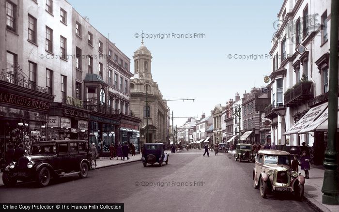 Photo of Cheltenham, High Street 1931