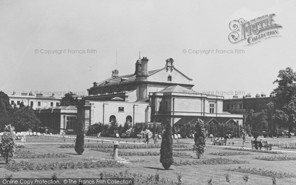 Photo of Cheltenham, Imperial Gardens And Town Hall c.1955