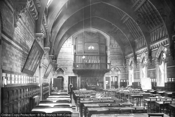 Photo of Cheltenham, Ladies College, Main Hall 1912