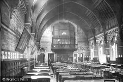 Ladies College, Main Hall 1912, Cheltenham
