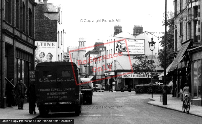 Photo of Cheltenham, Lower High Street c.1955