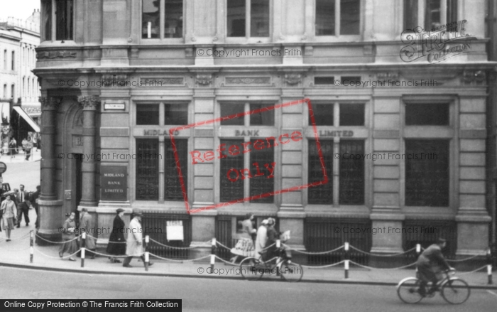 Photo of Cheltenham, Midland Bank c.1960