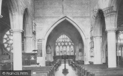 Parish Church Interior 1901, Cheltenham