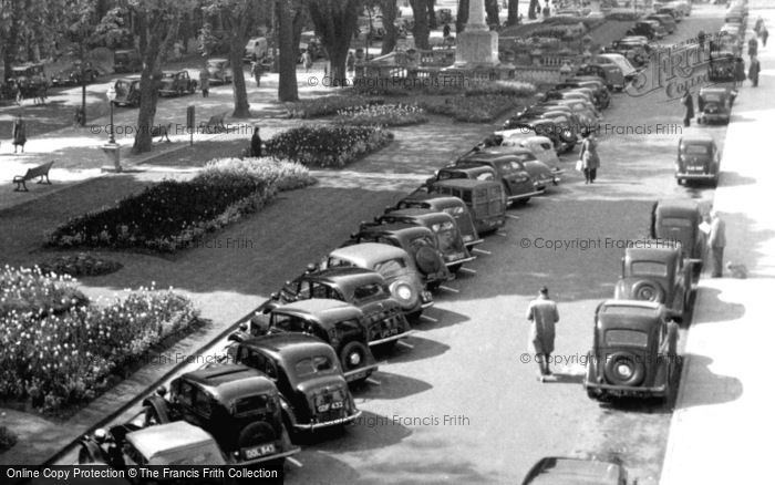 Photo of Cheltenham, Parked Cars c.1950
