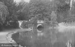 Pittville Gardens 1901, Cheltenham