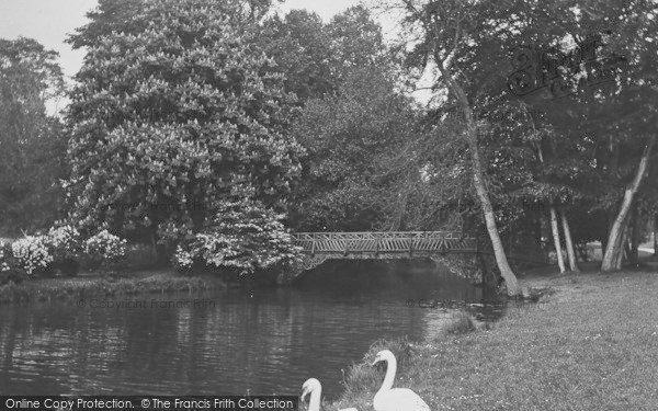 Photo of Cheltenham, Pittville Park, Boating Lake 1931
