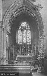 Roman Catholic Church Interior 1901, Cheltenham