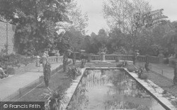 Sandford Park, The Lily Pond 1931, Cheltenham