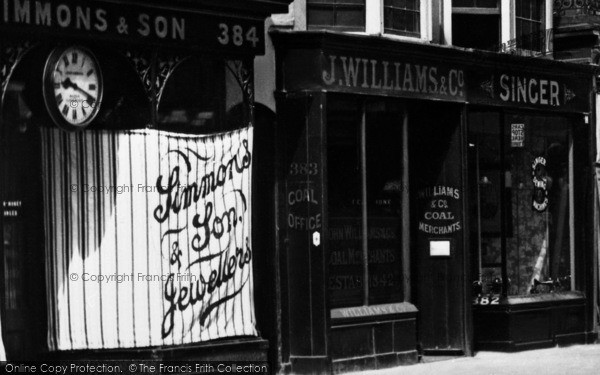 Photo of Cheltenham, Shop In High Street 1906