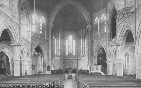 Photo of Cheltenham, St Matthew's Church Interior 1901