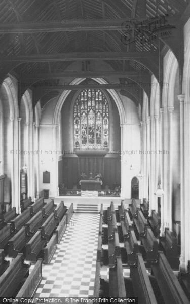 Photo of Cheltenham, St Paul's College Chapel c.1960